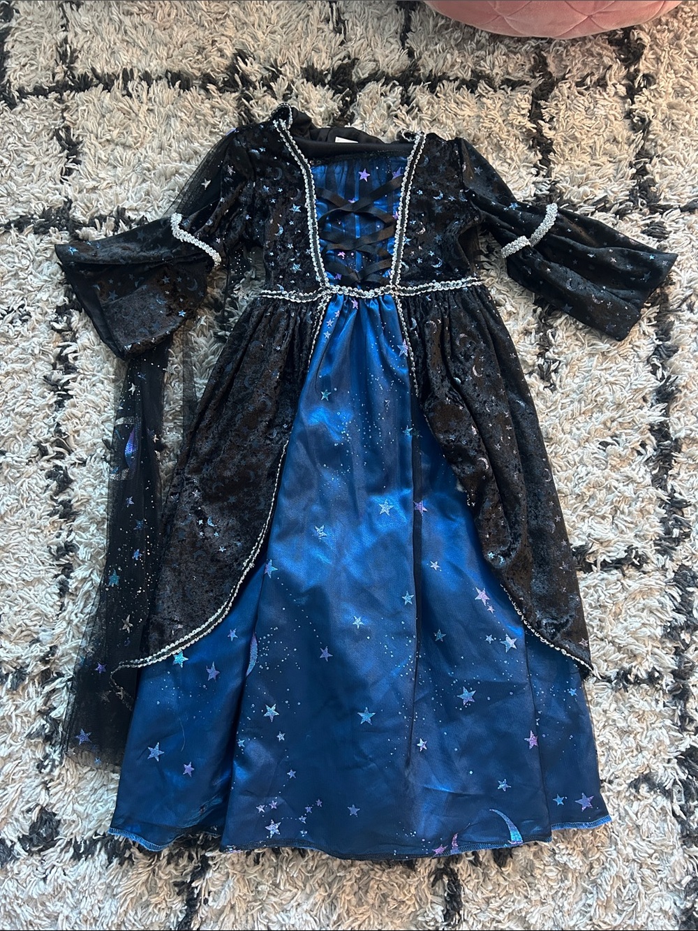 Spirit Black & Blue Starry Princess Dress
